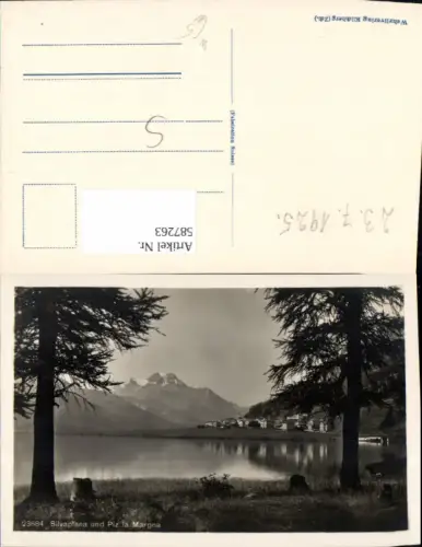 587263,Silvaplana u. Piz la Margna Switzerland