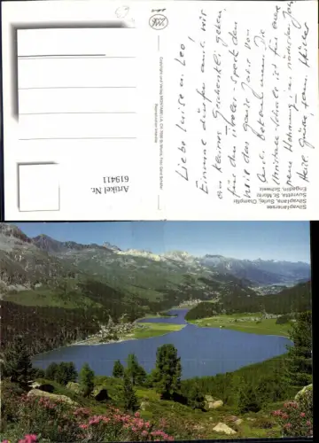 619411,Silvaplana Silvaplanersee Surlei Champfer Suvretta St Moritz Engadin