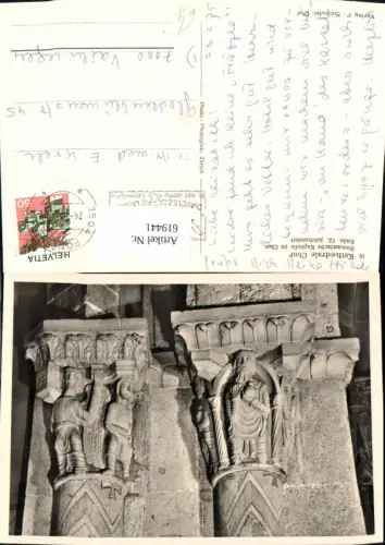 619441,Chur Kathedrale Chor Detailansicht