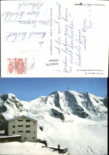 619444,Piz Palü m. Diavolezzahütte Pontresina