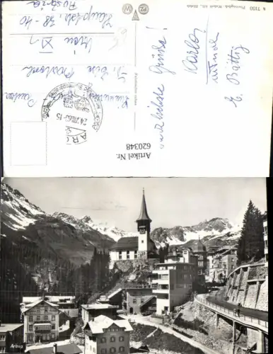 620348,Foto Ak Arosa Ansicht