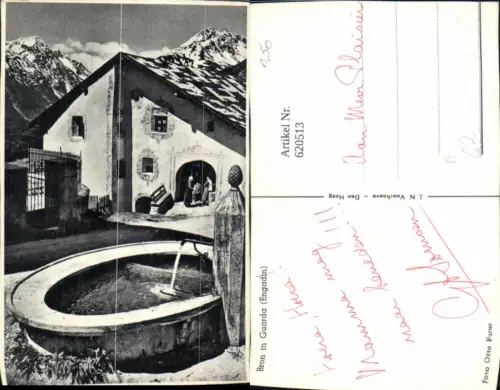 620513,Bron in Guarda Engadin Brunnen