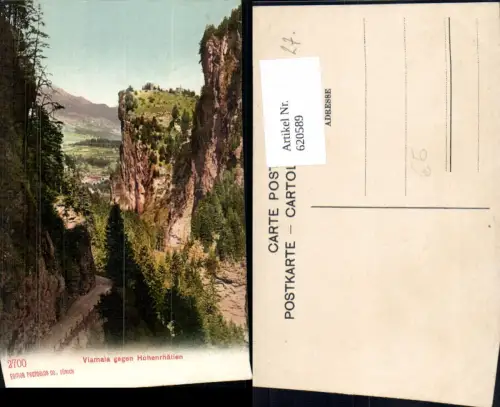 620589,Viamala geg. Hohenrhätien b. Thusis