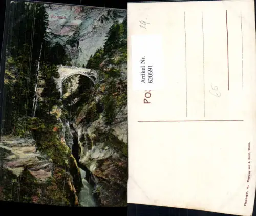 620591,Viamala Erste Brücke b. Thusis
