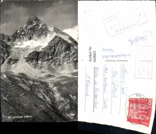 620603,Foto Ak Piz Languard Pontresina