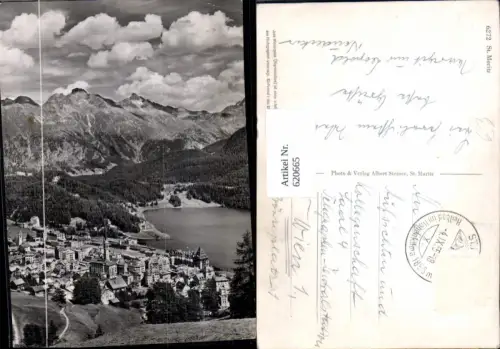 620665,Foto Ak St Moritz Ansicht