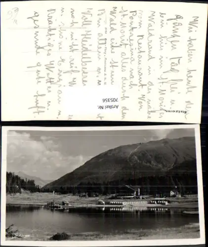 705356 Foto AK Statzersee Celerina/Schlarigna