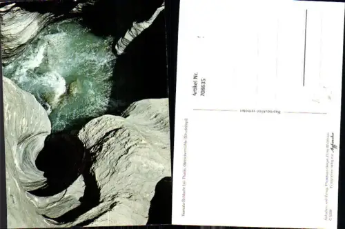 708635 Viamala-Schlucht b. Thusis Gletschermühle Strudeltopf