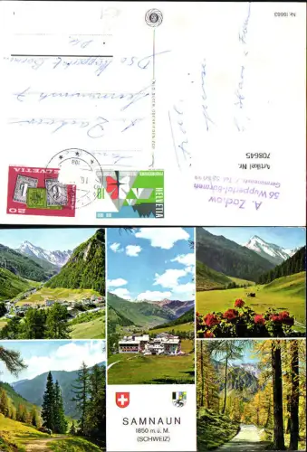 708645 Mehrbild AK Samnaun Ansichten