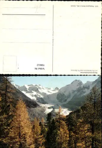 708652 Morteratscgletscher mit Piz Bellavista u. Piz Bernina
