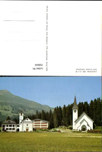 708666 Lenzerheide Kath. Kirchen Schulhaus