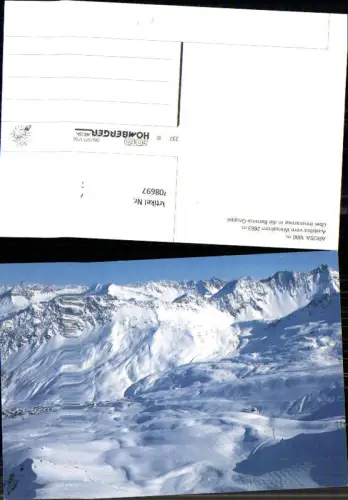 708697 Arosa Ausblick v. Weisshorn über Innerarosa Bernina-Gruppe Wintersport