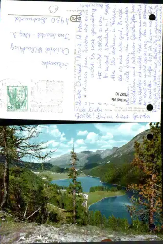 708710 Le Lac de Silvaplana pres St Moritz
