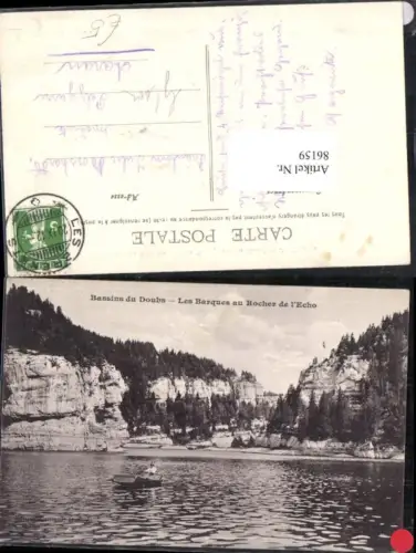86159,Bassins du Doubs Les Barques au Rocher de l´Echo Kt Jura