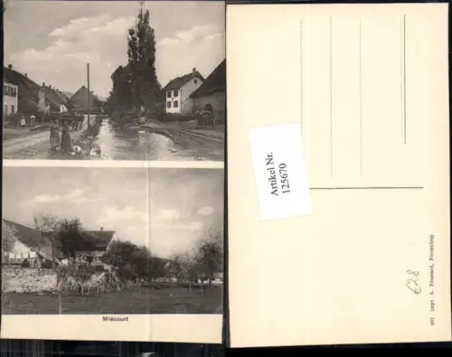 125670,Miecourt Mieschdorf La Baroche Kt Jura