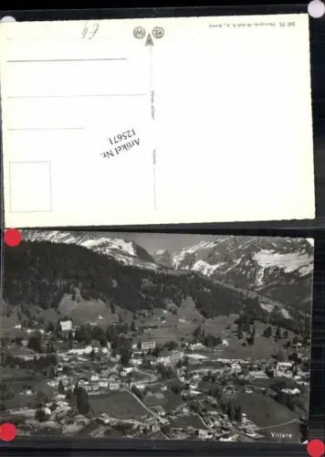 125671,Fliegeraufnahme Villars Kt Jura