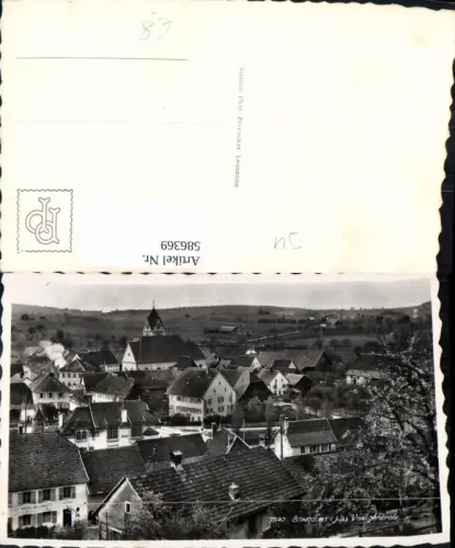 586369,Foto Ak Boncourt Vue generale Switzerland