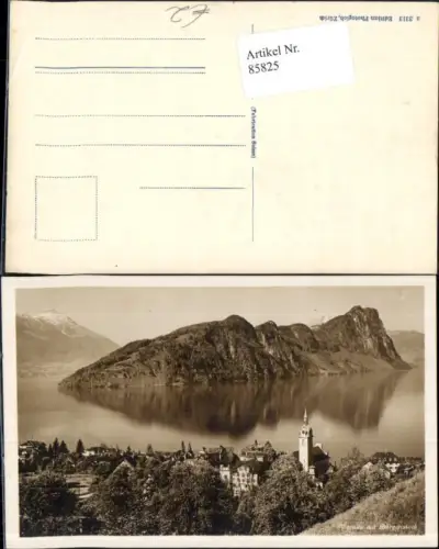 85825,Vitznau und Bürgenstock Kt Luzern