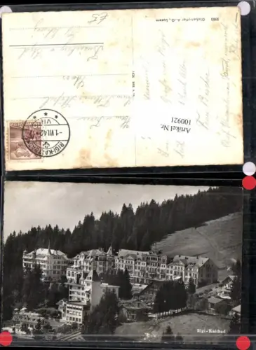 100921,Rigi Kaltbad Kt Luzern