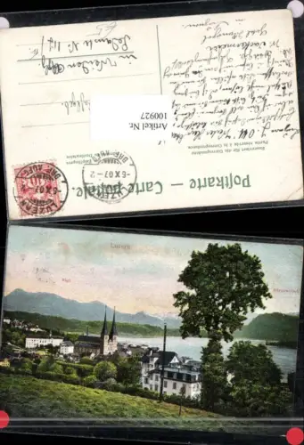 100927,Luzern Ortsansicht Kt Luzern