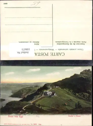 108475,Gruss v. Rigi Staffel u. Kulm Kanton Luzern