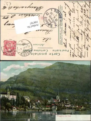 108707,Weggis m. Rigi Kt. Luzern