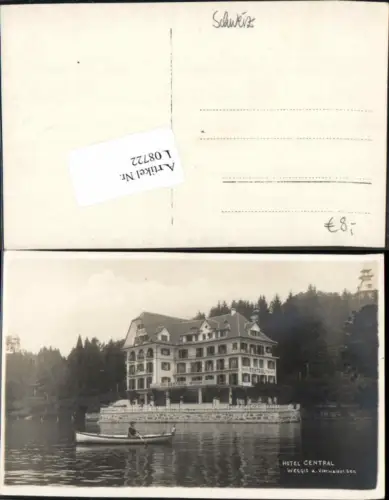 108722,Weggis am Vierwaldstättersee Hotel Central Kt. Luzern Boot