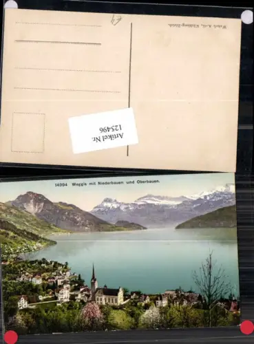 125496,Weggis und Niederbauen und Oberbauen Kt Luzern