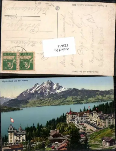 125634,Rigi Kaltbad m. Pilatus Kt. Luzern