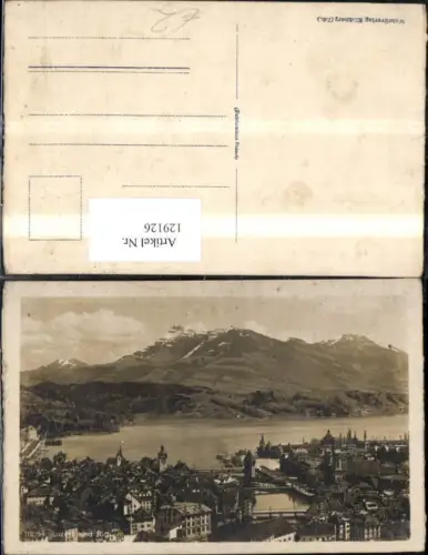 129126,Luzern u. Rigi Ansicht