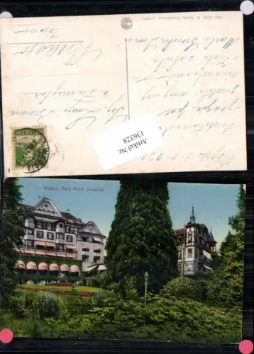 136328,Weggis Park Hotel Bellevue Tolle Detailansicht Kt. Luzern