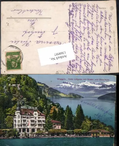 136897,Weggis Hotel Lützelau Niederhausen Oberhausen Kt Luzern