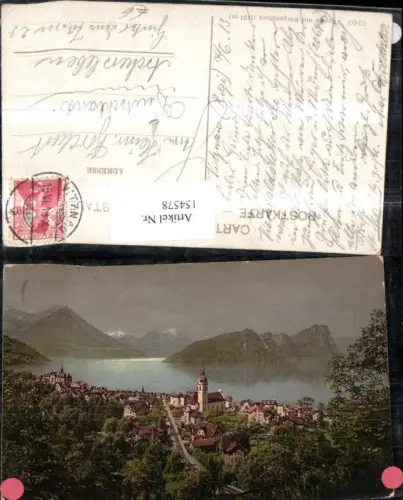 154578,Vitznau m. Bürgerstock 1913 Kt Luzern