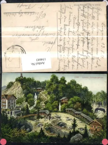 154683,Luzern Gletschergarten 1911 Kt Luzern