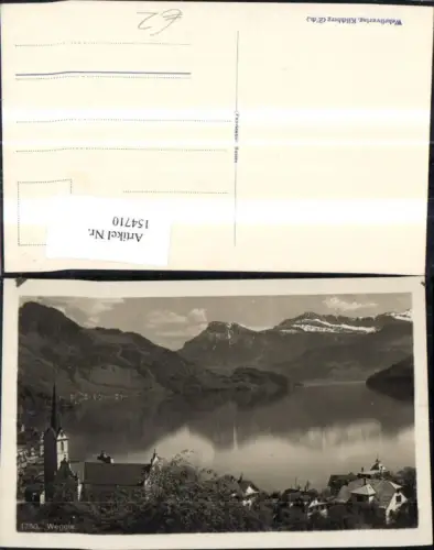 154710,Weggis Vierwaldstättersee Kt Luzern