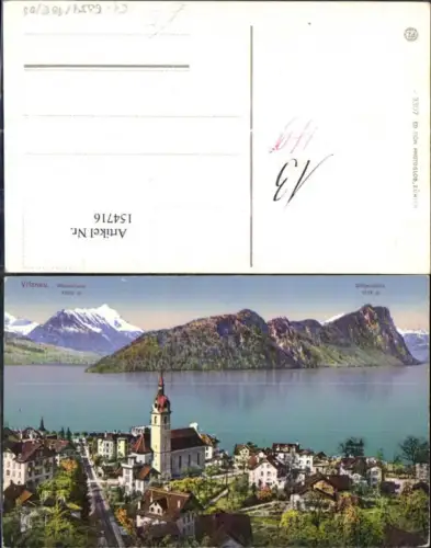 154716,Vitznau Vierwaldstättersee Kt Luzern