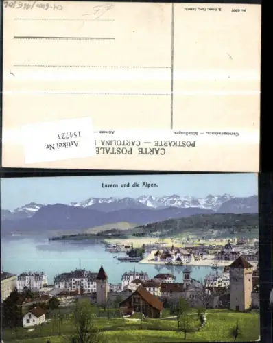 154723,Luzern u. d. Alpen Kt Luzern