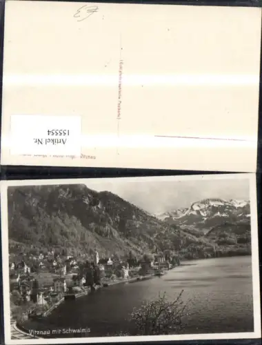 155554,Vitznau m. Schwalmis Kt Luzern