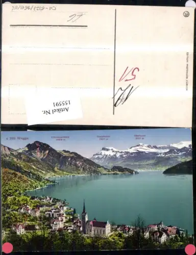 155591,Weggis Vierwaldstättersee Kt Luzern
