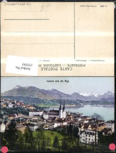 155593,Luzern u. d. Rigi