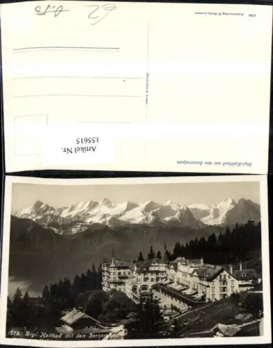 155615,Rigi Kaltbad m. d. Berneralpen Kt Luzern