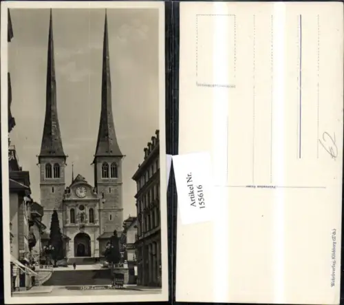 155616,Luzern Hofkirche Sculptures Binder