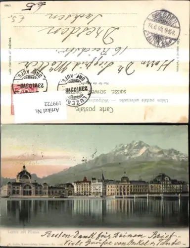 199722,Luzern m. Pilatus