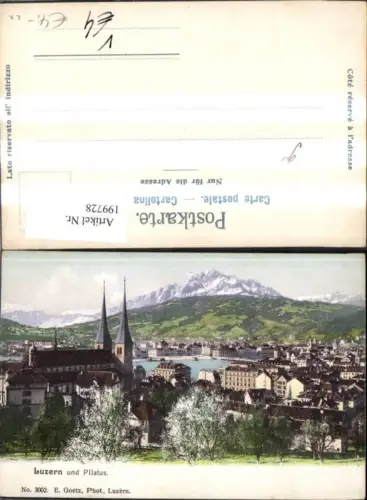 199728,Luzern u. Pilatus pub E. Goetz 3002