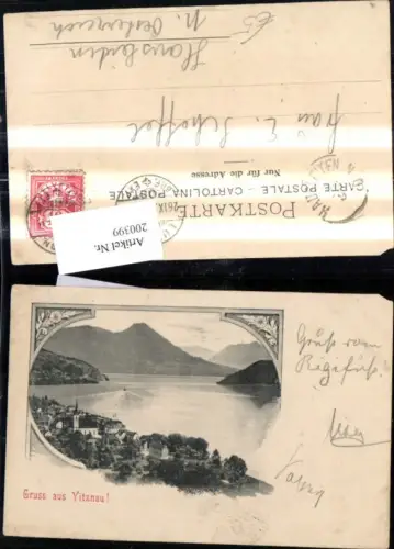 200399,Vitznau Litho Kt Luzern