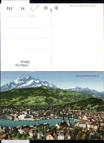 200428,Luzern Totale u. Pilatus Kirche