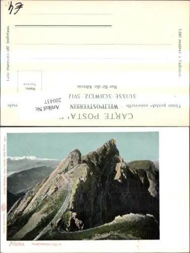 200437,Pilatus Tomlishorn Kt Luzern