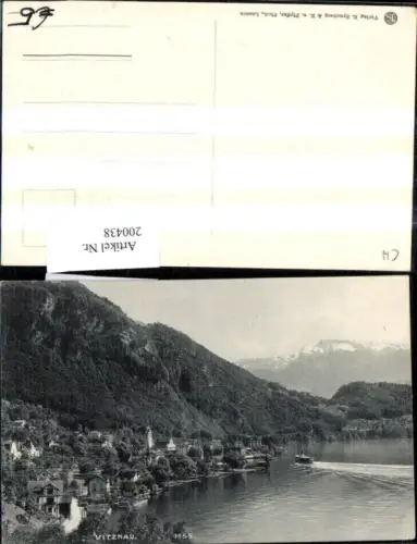 200438,Vitznau Teilansicht Kt Luzern