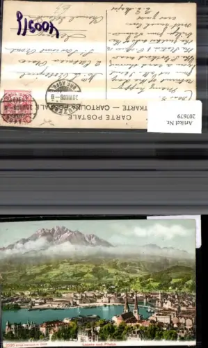 207679,Luzern Totale u. Pilatus