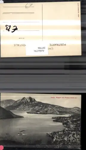 207706,Weggis Totale m. Pilatus Kt Luzern